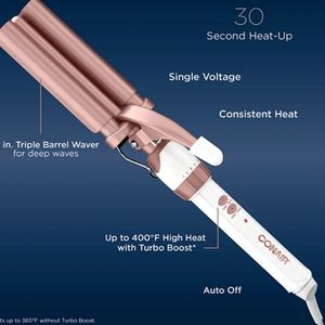 3/4 inch triple barrel waver